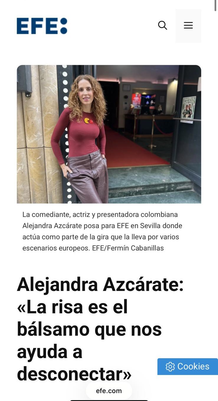 EFE Sevilla — Alejandra Azcárate